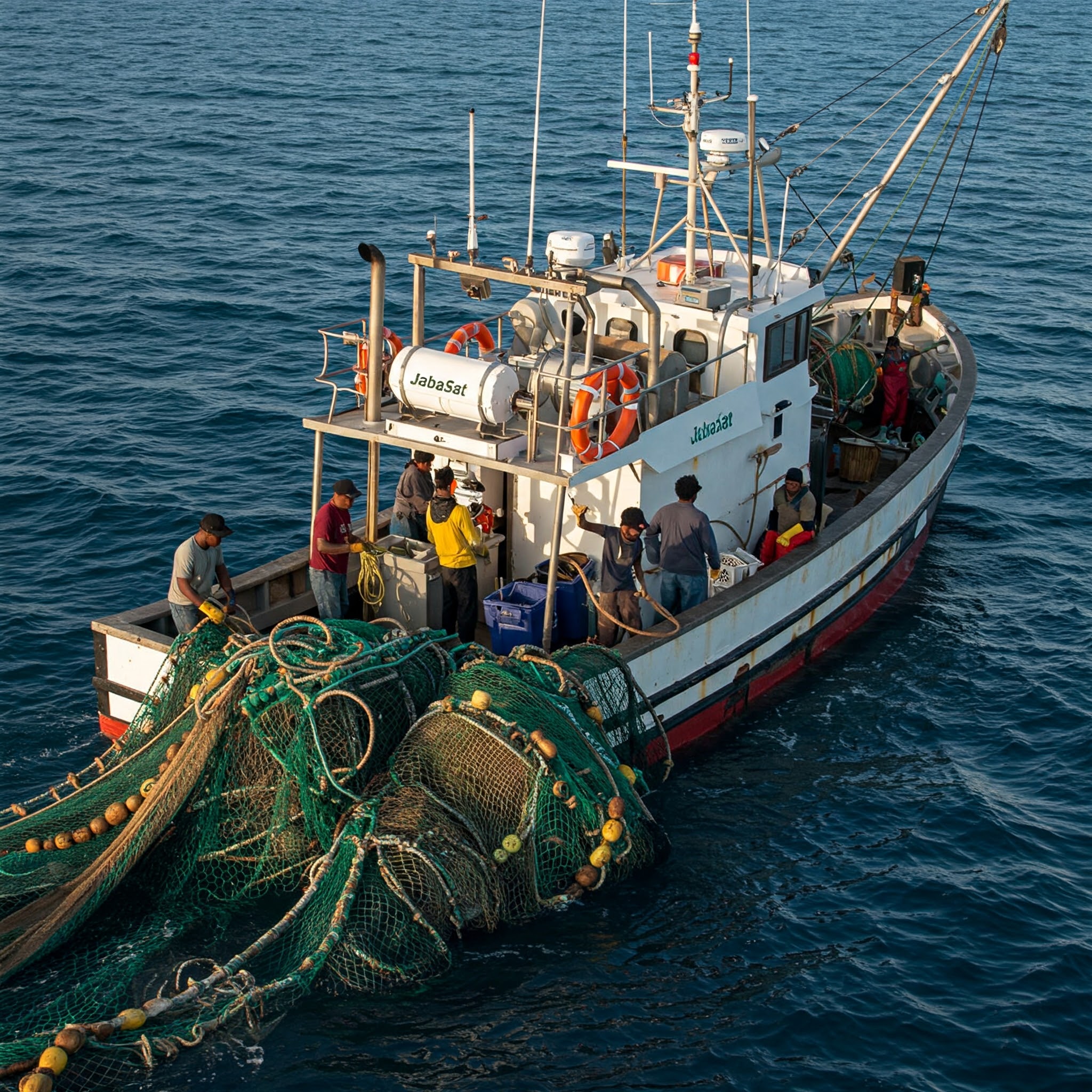 Rastreo De Barcos De Pesca
