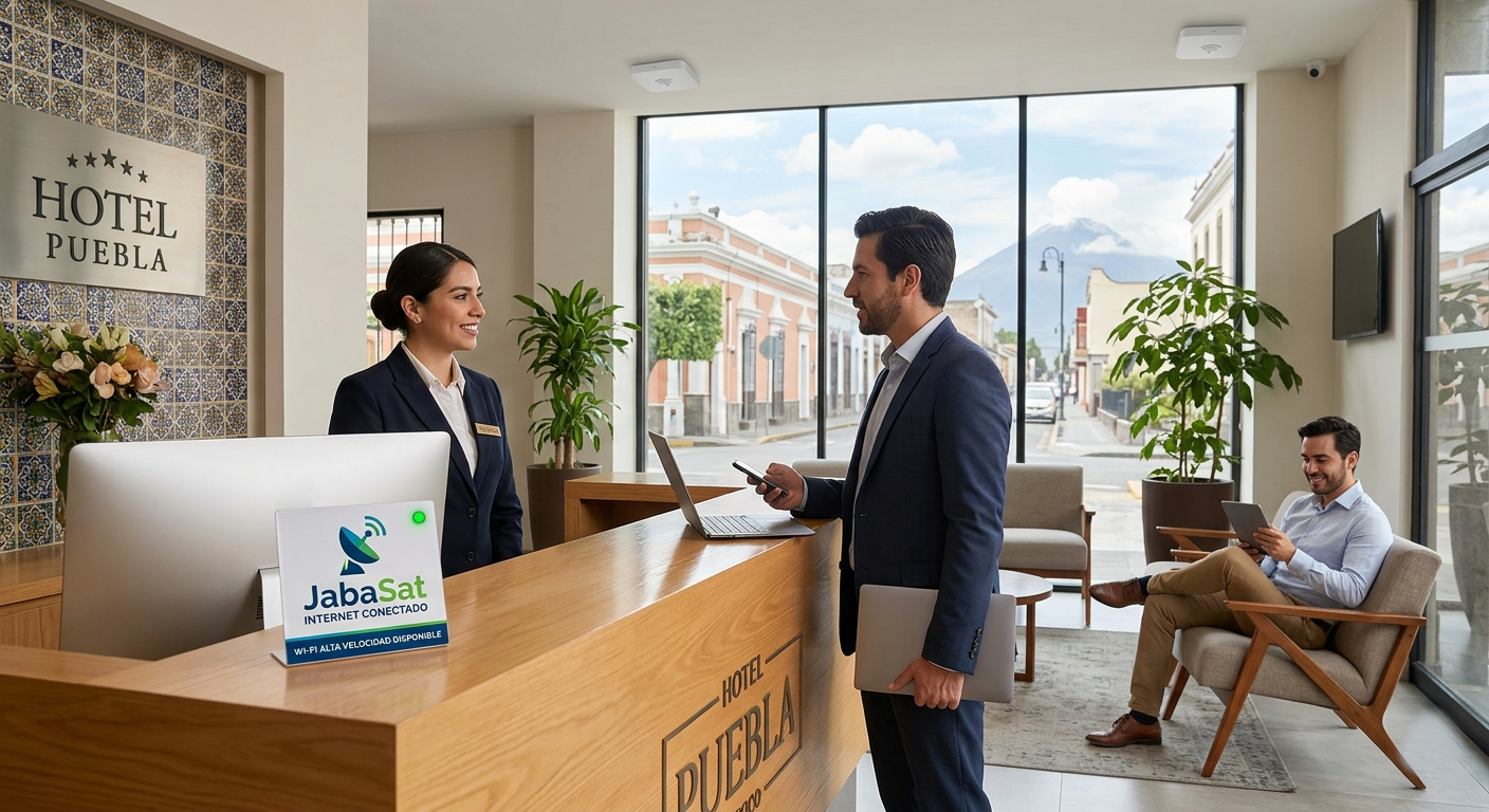 Internet para hoteles en Puebla